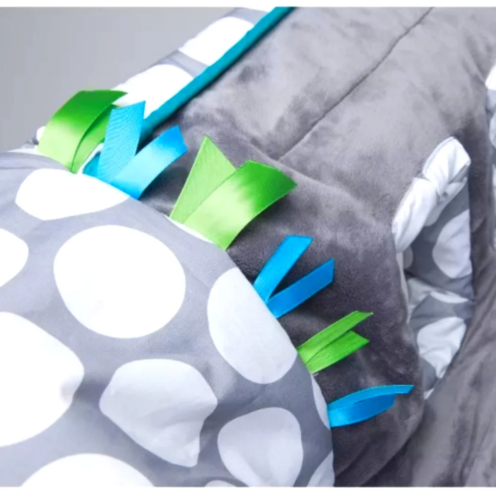 GUC Boppy Preferred Shopping Cart Cover - Gray Dots - Picture 4 of 16